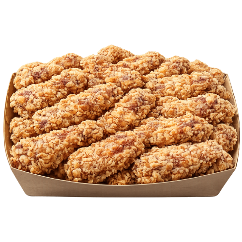 24 crispy chicken wings