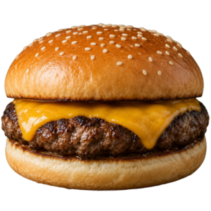 Single Cheese Beef Burger