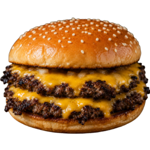 Smashed Cheese Beef Burger
